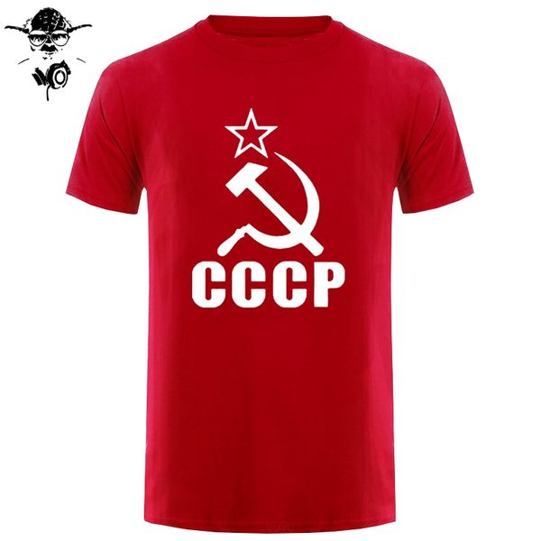 

cccp communism russian t shirt men clothing ussr soviet union man causal t-shirt moscow russia tee cotton round neck camisa