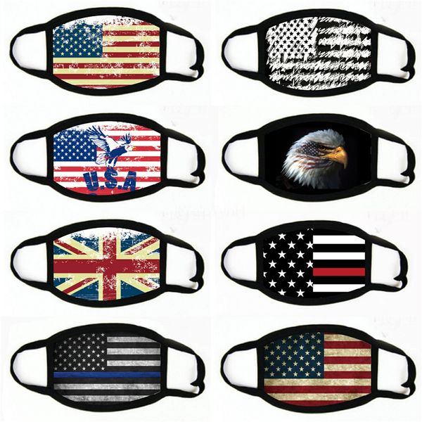 

mask 2020 american election face masks usa flag dustproof washable reuseable face masks#728, Black