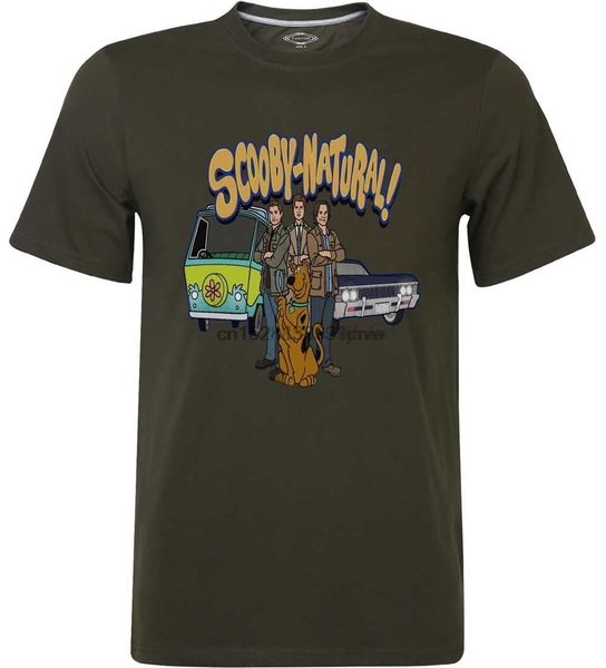 

scooby natural scooby doo dog gang sam dean castiel supernatural t shirt