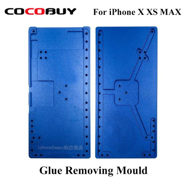 

novecel glue removing mould for x xs max lcd screen adhesive cleaning mobile phone repair heating separate station tools
