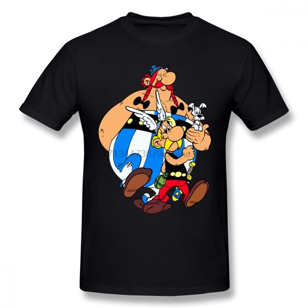 

asterix t shirt asterix and obelix t-shirt streetwear short sleeve tee shirt men 100 percent cotton xxx graphic awesome tshirt