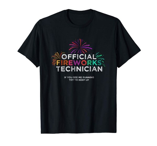 

официальный fireworks техник black t shirt