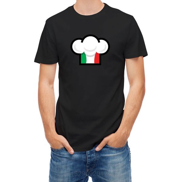 

t-shirt italian chef hat o-neck tee shirt homme popular style man t shirt tee fashion arrival