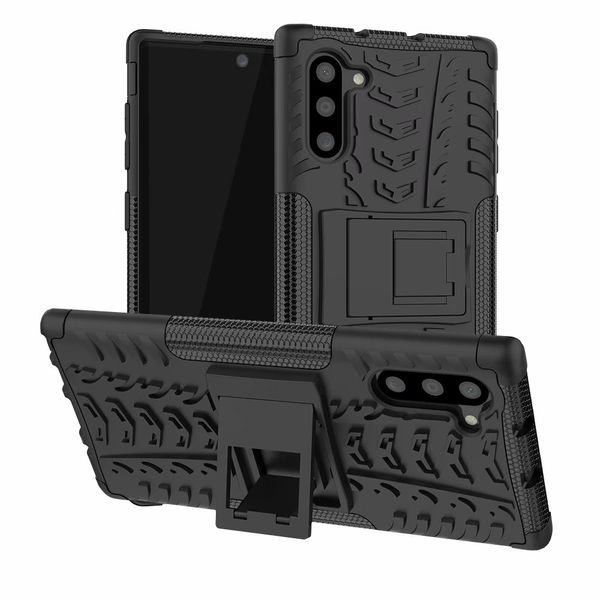 

hybrid kickstand impact rugged heavy duty tpu pc shock proof case cover for samsung galaxy note 10 note 10 pro 50pcs/lot