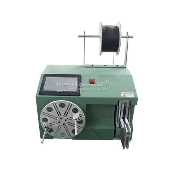 

ly 18-45 middle touch screen cable wire coil winding machine wire binding machine 220v 110v for optional