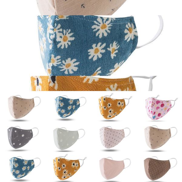 

mask 100% face mouth mask cartoon kids cotton washable reusable mask with filter dus m27j