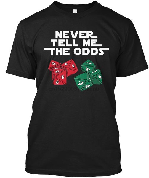

men t shirt never tell me the odds women tshirt