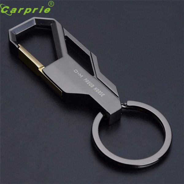 

keychains keyfob car keyring keychain key chain ring men's business style ap6 drop dependable black, Silver