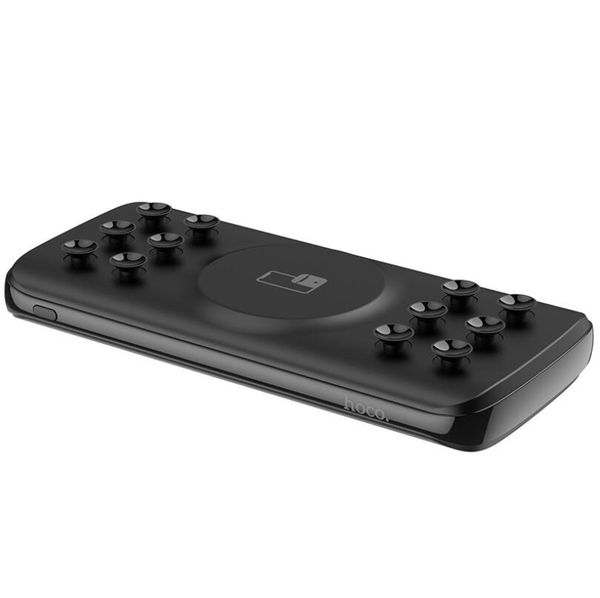 

hoco 10000mah wireless power bank qc3.0 18w pd wireless charger 10w fast charging mobile powerbank charger with suction cup 4 in 1