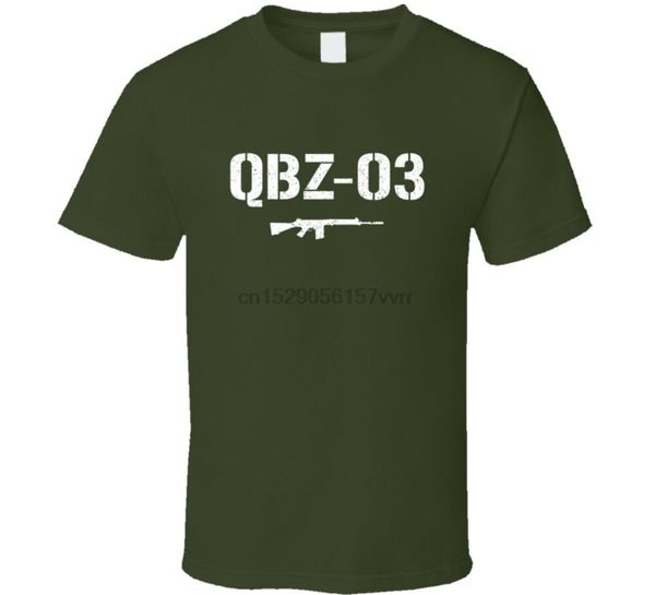 

qbz03 rifle military distressed t shirt(1