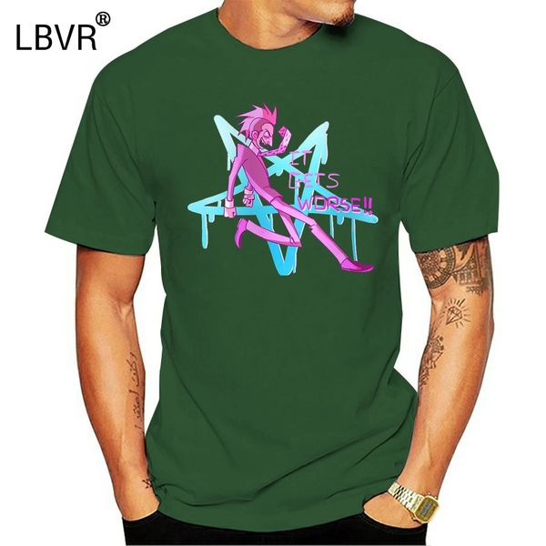 

men tshirt it gets worse mindless self indulgence t shirt printed t-shirt tees top