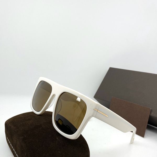 

0711 men designer sunglasses fashion classic square full frame uv protection lens popular summer style sunglasses come with case, White;black