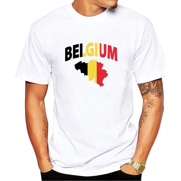

летняя мода мужчины рубашка бельгия flag -shirt national team страна сторонник бел