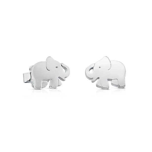 

zoudky fashion 100% 925 sterling silver cute spain bear earring 712363500 fashion simple women's original jewelry birthday gifts, Golden;silver