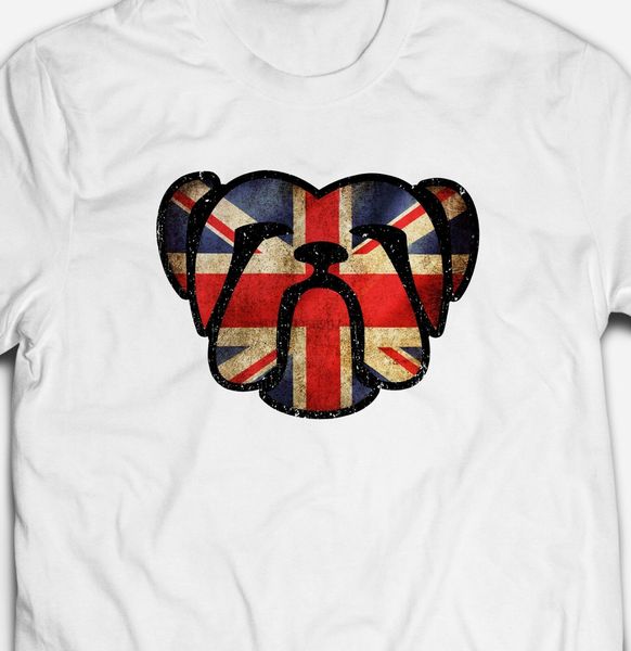 

funny british bulldog union jack great britain england u.k. mens t-shirt tee top