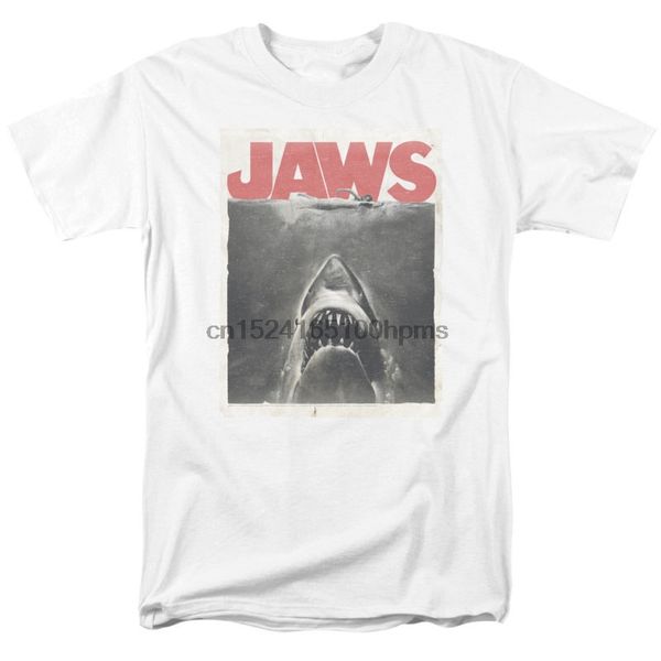 

jaws vintage movie poster classic fear licensed t-shirt all sizes