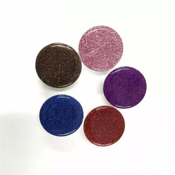 

universal cell phone holder glitter holder with opp bag stand 360 degree round holder dhl free