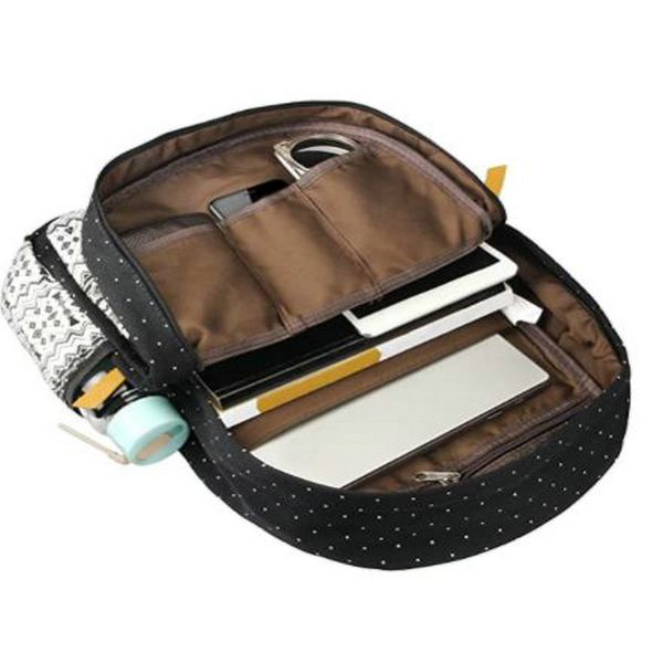 

school pcs and girls bag grey canvas with lapand backpack boys bags case 3 student shoulder for bookbag pen teen lightweight sqcec