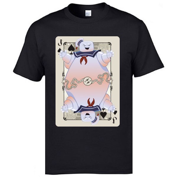 

men's funny t shirts navy ghostbusters play cards unique design fitness tshirts gift happy new year