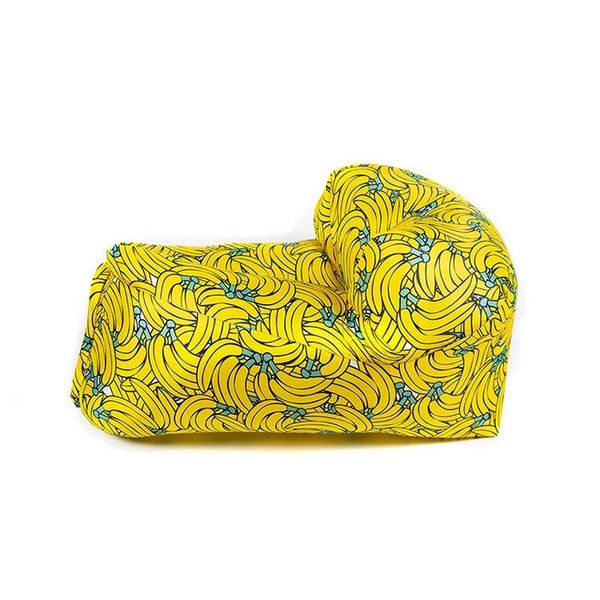 

outdoor leisure inflatable chair camping lazy sofa fast folding garden lazy chair waterproof wrapped inflatable bag beach lounge chair