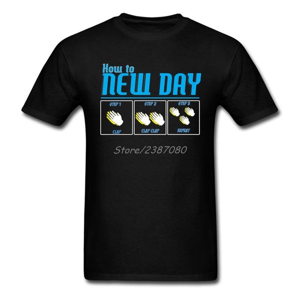 

its a new day t shirt short sleeve custom brand-clothing new camiseta masculina cotton big size how to greet a new day t shirts