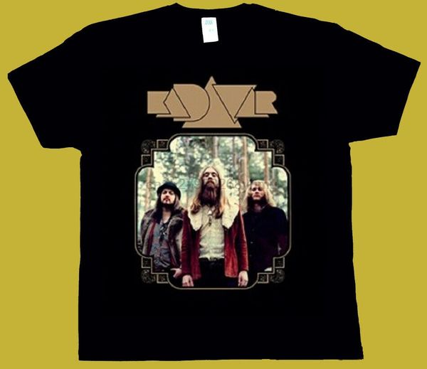 

black t-shirt kadavar kadavar 100% soft cotton