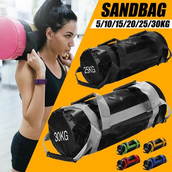

sand bag 5-30kg weight power heavy duty crossfits fitness lifting sandbag boxing pu