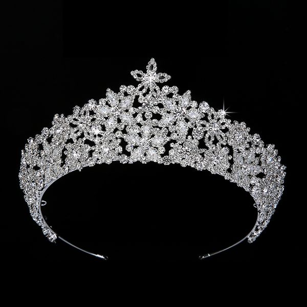 

tiaras and crown hadiyana vintage classic design zubic women party wedding hair accessories bc5339 accesorios para el cabello, Golden;silver