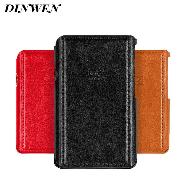 

original leather case for shanling m2x hifi mp3 player black red brown