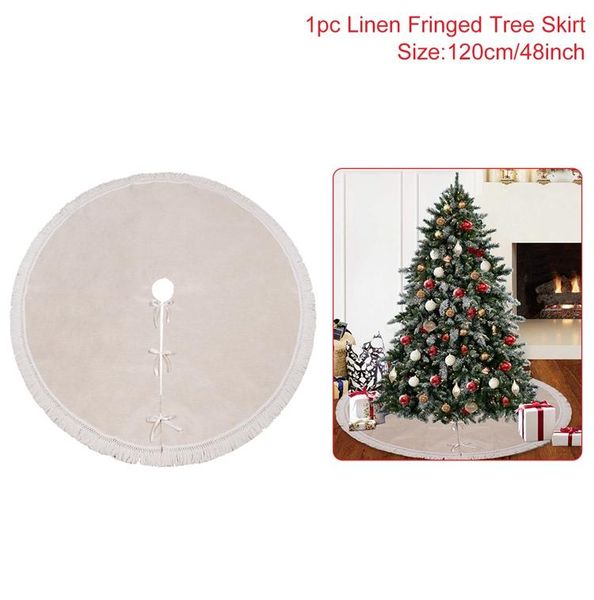 

2021 рождественский орнамент 2020 дерево 48 xmas рождественской елки новогодние украшения новый merry главная год для navidad дюйма noel юбк