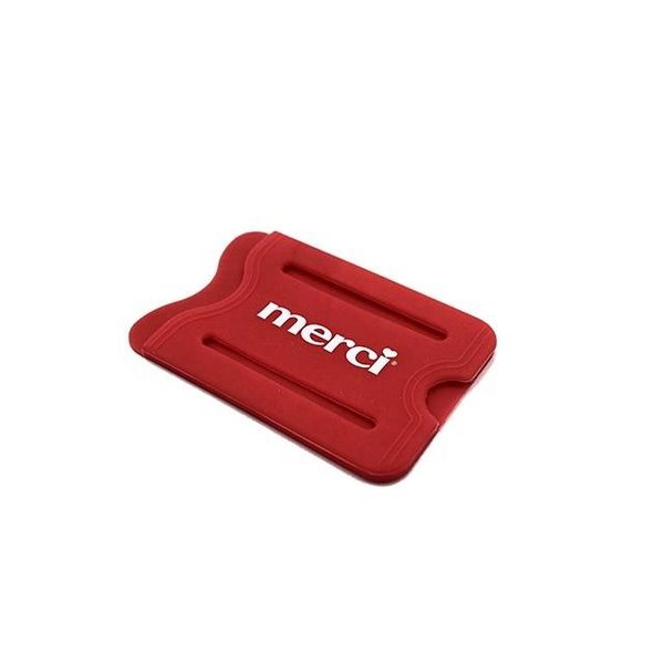 

for your phone customized card holder stretch silicone cell phone id credit card holder