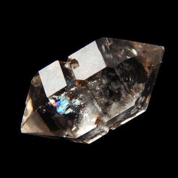 

herkimon кристалл дважды конец кристалл грубый камень горный хрусталь обоюдоострой грубый камень