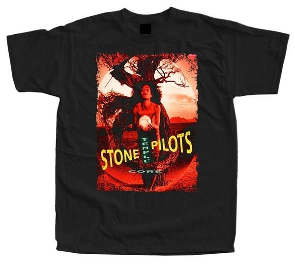 

new 2019 stone temple pilots - core 1992 black t shirt 2019 new summer men t shirt