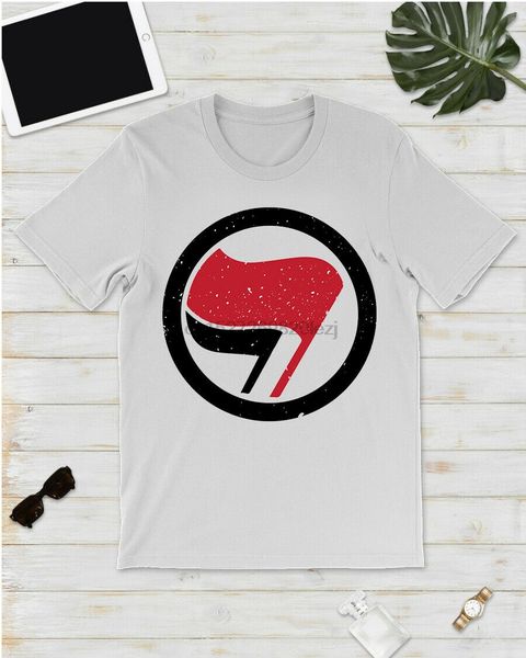 

antifa t shirt antifa flag t shirt white grey for men women youth