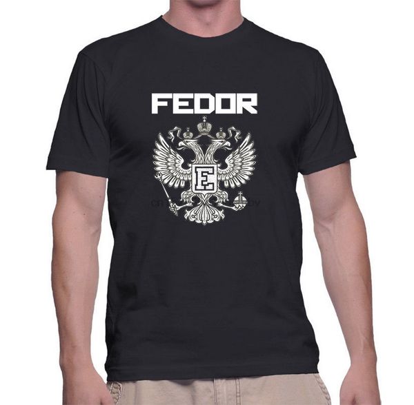 

fedor the last emperor emelianenko black tee t shirt s to 3xl t-shirt gift funny cotton