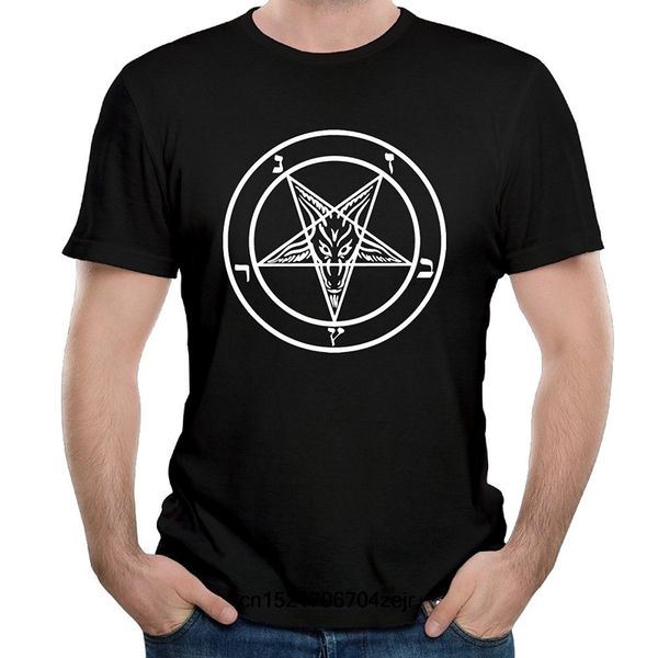 

men t shirt demon sigil of baphomet sign short sleeve t shirt funny t-shirt novelty tshirt women