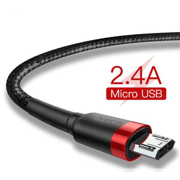 

2m micro usb cable for xiaomi redmi note 5 pro 4 reversible micro usb charger data cable for samsung s7 mobile phone