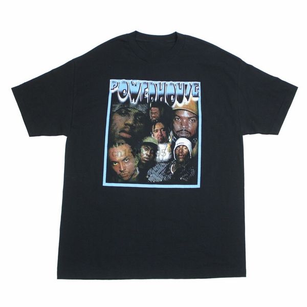 

vintage 2003 rap hip hop powerhouse concert shirt xl 90s 2000s rare music present casual tee shirt