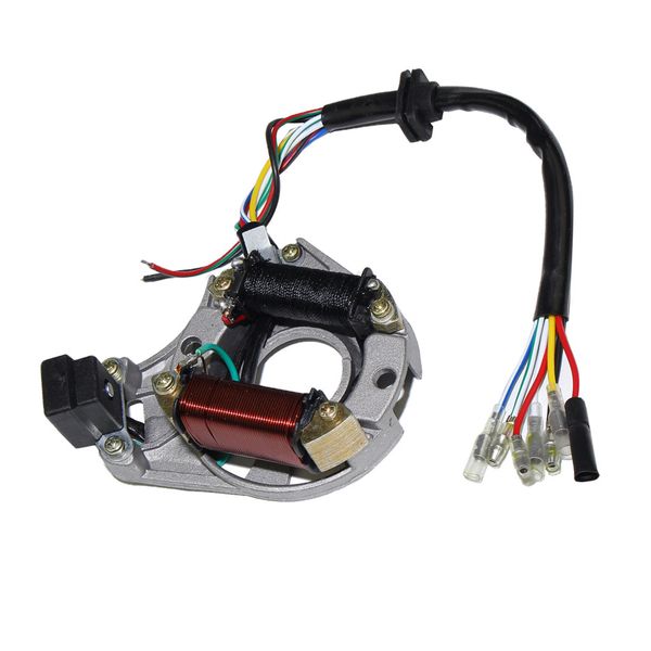 

ignition stator magneto 2 coil 6 wires for jialing jh70 70cc atv scooter
