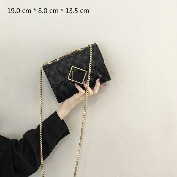 

2020 Women Small Chain Bag New Women Handbags Fashion Korean Style Small Square Bag Popular Chain Messenger Bag