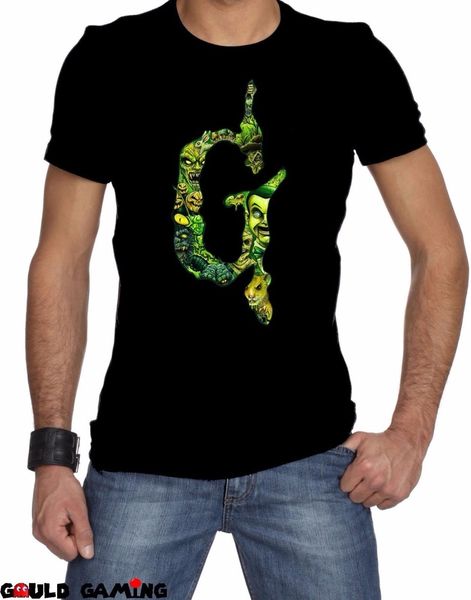 

goosebumps logo men's short sleeved cotton t-shirt