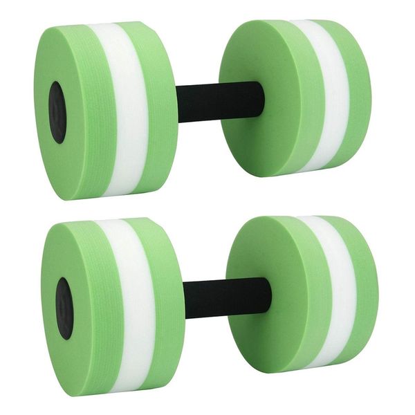 

foam dumbbells water aerobic exercise hand bars pool resistance exercises equipment,set of 2