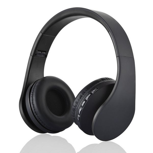 

lh-811 digital 4 in 1 wireless stereo bluetooth 3.0 + edr headphone headset & wired earphone mic microsd/tf fm radio mp3