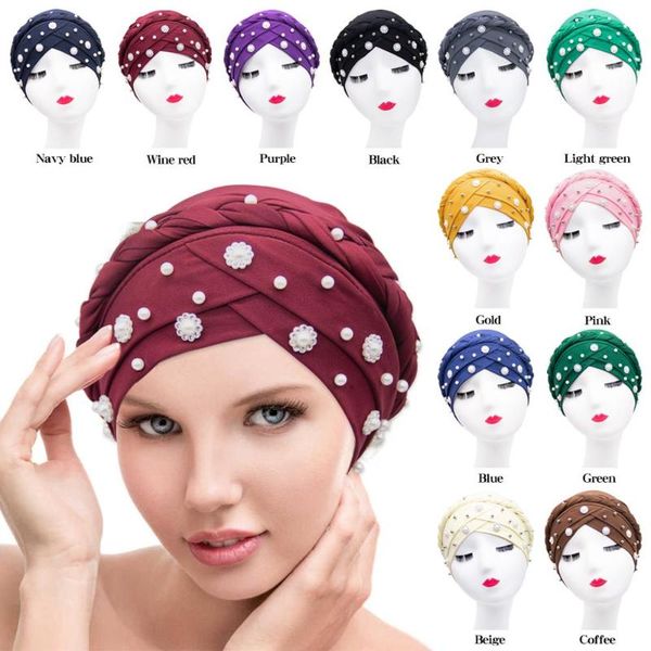 

fashion new muslim wrap turban hijab luxury stuff hair accessories headbands for women bandana designer cute diamond headband