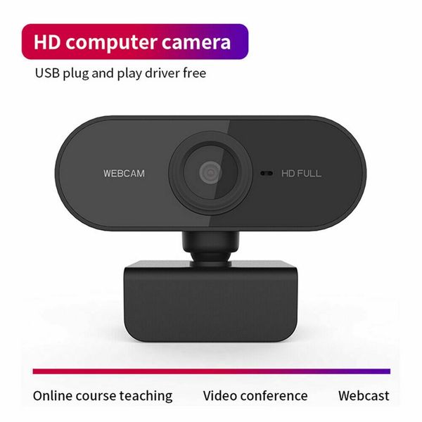 

2020 hd 1080p webcam autofocus web c.amera cam for pc lapdeskwith microphone new