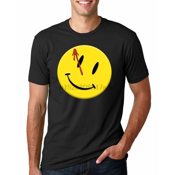 

100% cotton o-neck printed t-shirt watchmen t shirt comedian edward blake joke