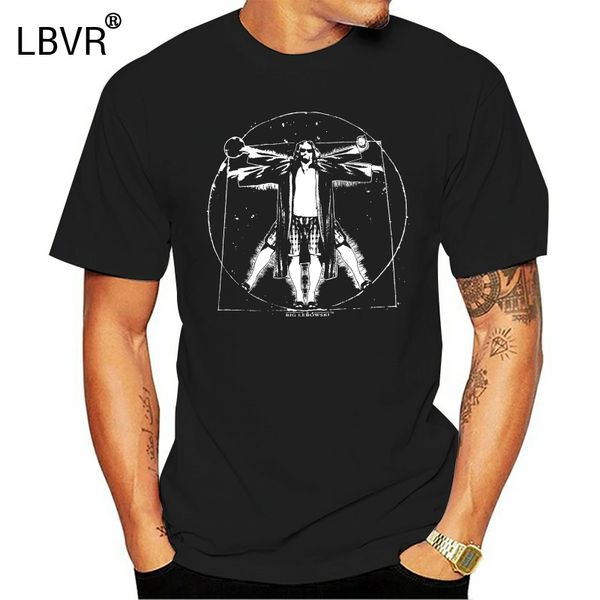 

100% the big lebowski vitruvian t-shirt