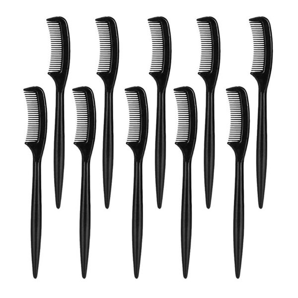 

10 pieces eyelash eyebrow disposable combs brushes for beauty salon home use