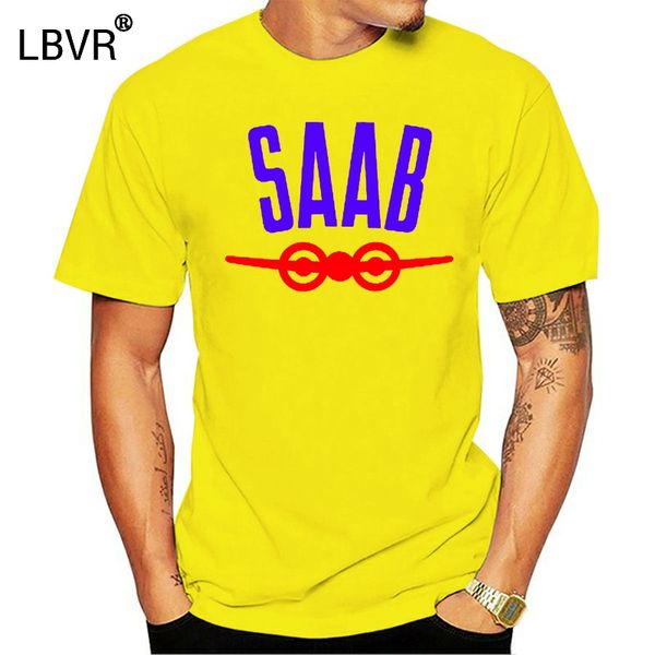 

saab logo t shirt tee shirt hipster harajuku brand clothing t-shirt