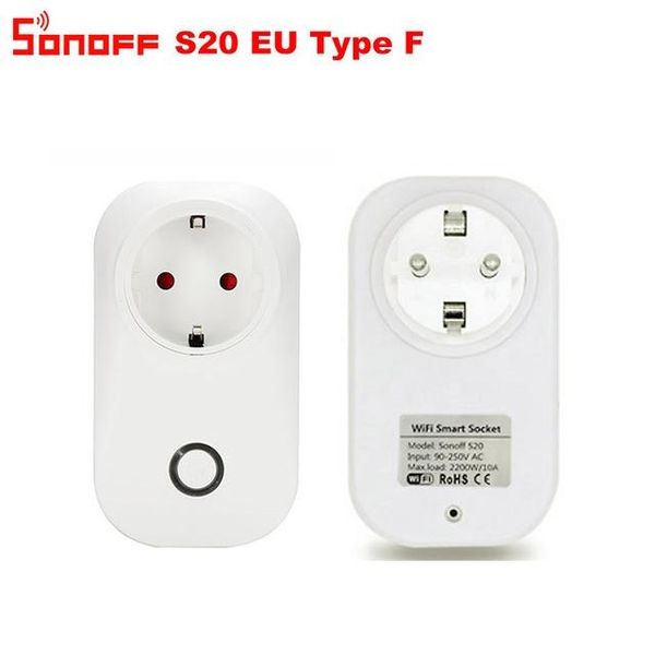 

smart home automation modules itead sonoff s20 eu version wifi smart home wireless socket app remote controlled via ewelink work with alexa